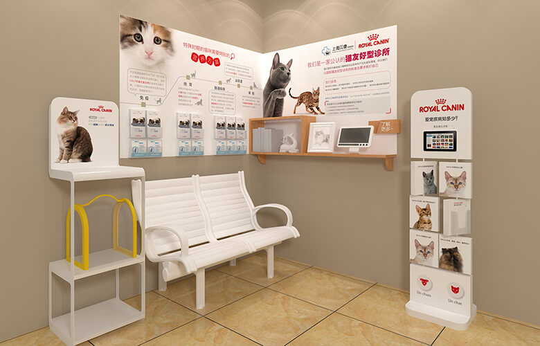 猫候诊专区设计示例